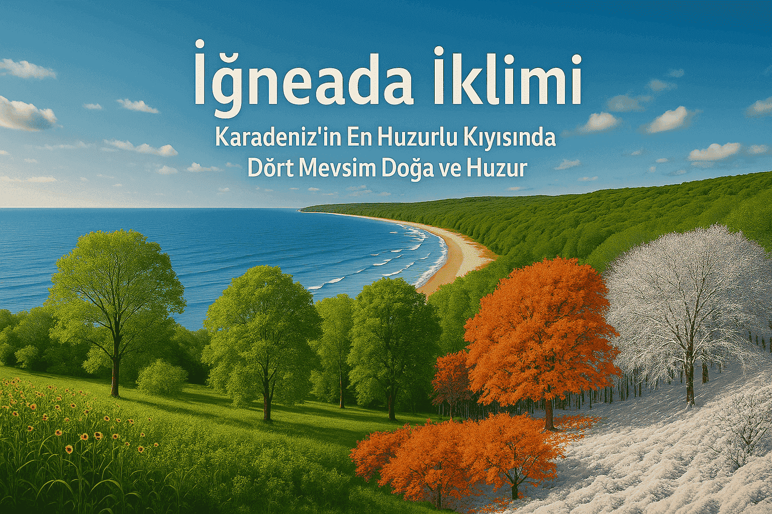 İğneada İklimi: Karadeniz’in En Huzurlu Kıyısında Dört Mevsim Doğa ve Huzur
