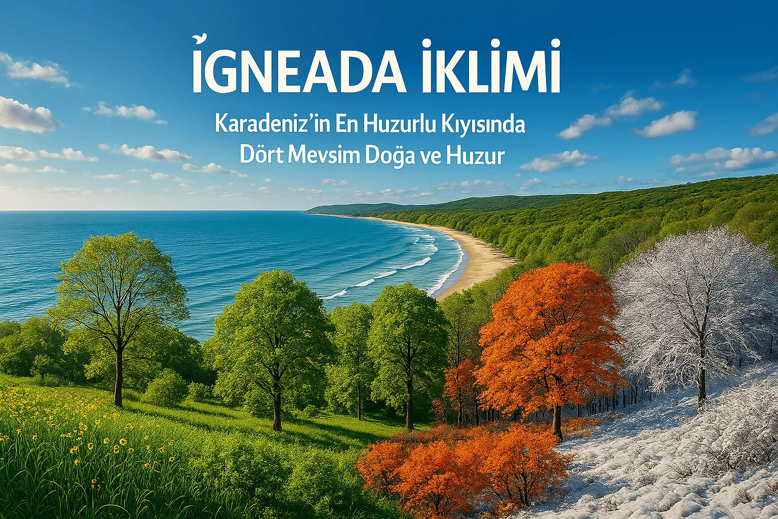 İğneada İklimi: Karadeniz’in En Huzurlu Kıyısında Dört Mevsim Doğa ve Huzur