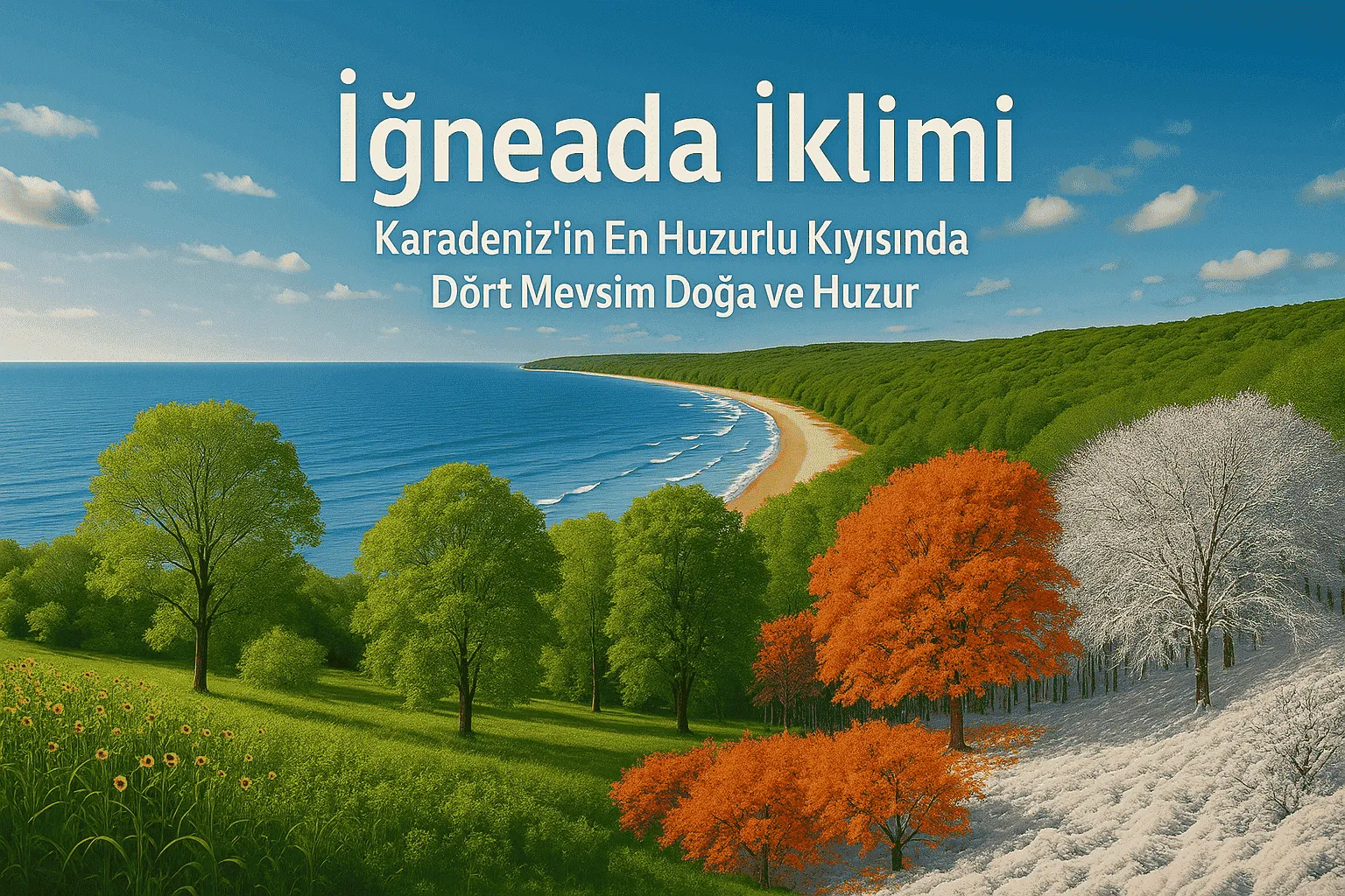 İğneada İklimi: Karadeniz’in En Huzurlu Kıyısında Dört Mevsim Doğa ve Huzur