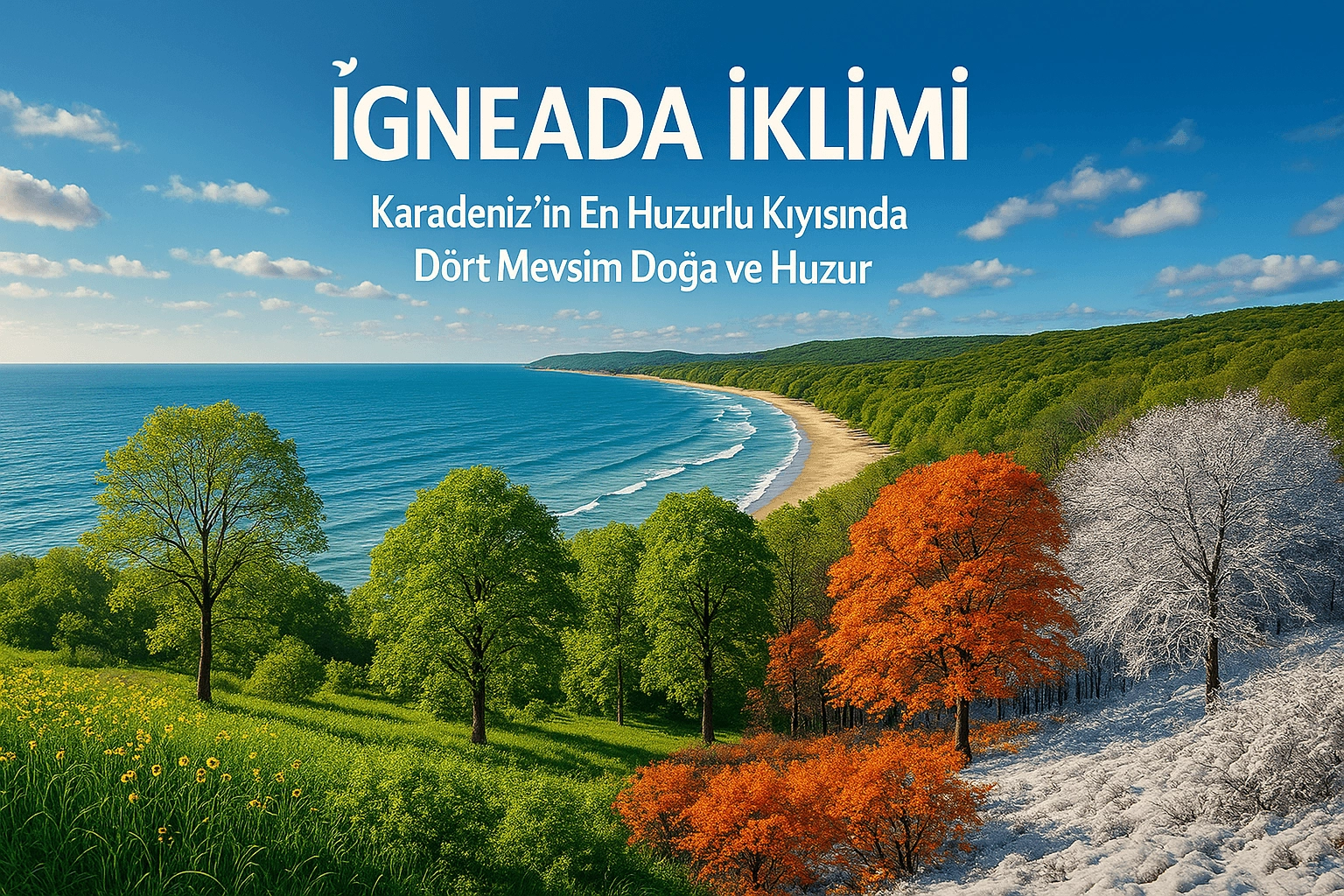 İğneada İklimi: Karadeniz’in En Huzurlu Kıyısında Dört Mevsim Doğa ve Huzur